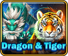 Dragon & Tiger on Rummy Crystal